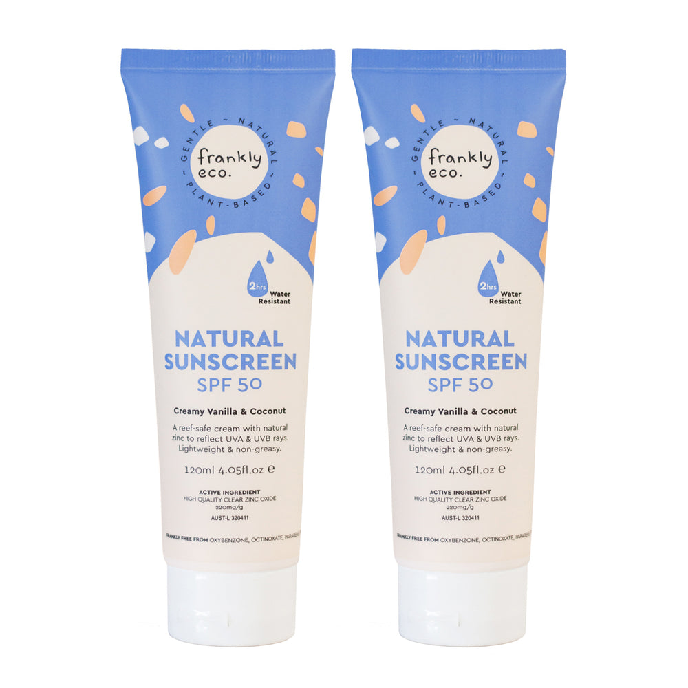 Natural Sunscreen Twin Pack